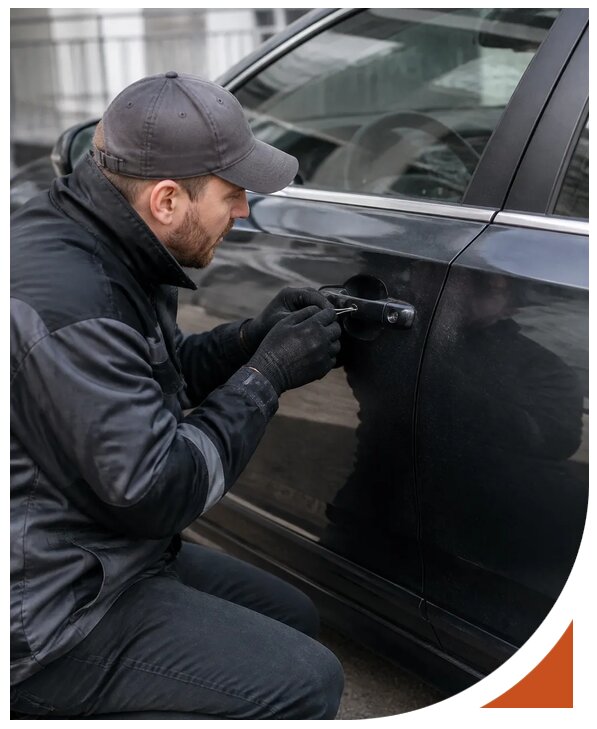 Вскрытие центрального замка автомобиля с выездом в Топках