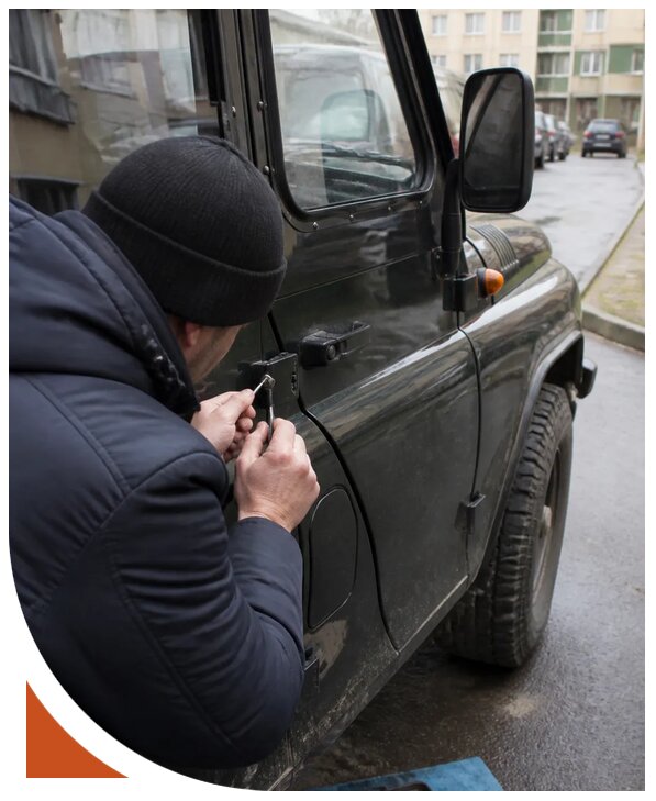 Вскрытие автомобиля УАЗ в Топках от 2533 р. | Разлок-Тпк